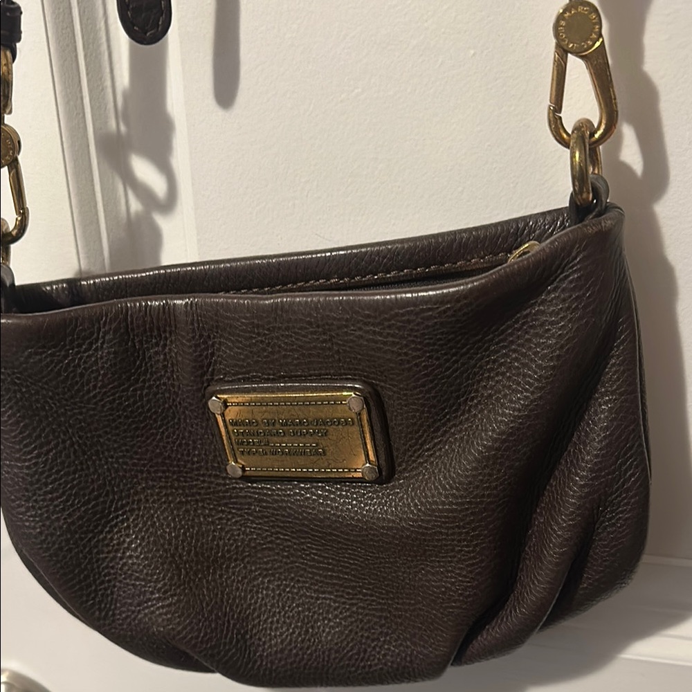 Marc Jacobs Brown Leather Shoulder Bag